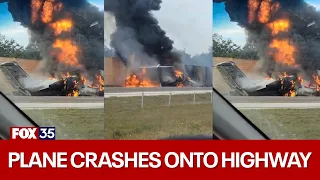 Plane Crash Naples: Plane lands on I-75 in Florida, crashes into car killing two people