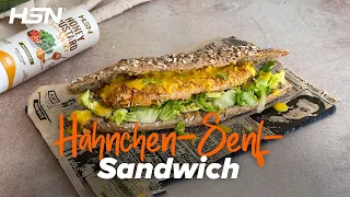 Hähnchen-Senf-Sandwich  🥪