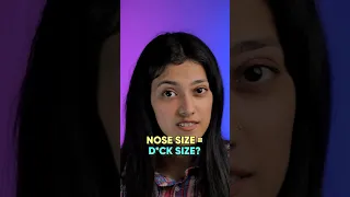 P€NIS Size= Nose SIZE? 👃🏻😱 #shorts #viral #shortsvideo