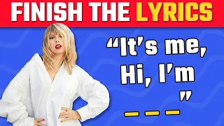 FINISH THE LYRICS - Most Popular viral Tik Tok Songs of 2022-2023 | Music Quiz