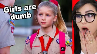 Boy Scout Makes Fun Of Girl Scout