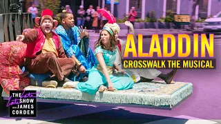 Crosswalk the Musical: Aladdin ft. Will Smith, Naomi Scott & Mena Massoud