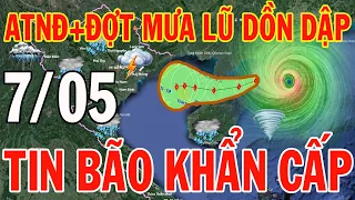 Dự báo thời tiết hôm nay và ngày mai 7/5/2024 | Dự báo thời tiết trong 3 ngày tới