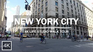 [Full] 4K | New York City Manhattan FIT 8 Ave 7 Ave Penn Station Macys 34 Street 5th Ave Walk Tour