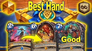 The BEST Harth Stonebrew Hand For My Control Priest Deck At Showdown in the Badlands | Hearthstone