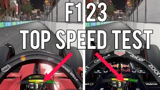 F1 23 | TESTING THE TOP SPEED OF EVERY CAR! | TOP SPEED TEST (KPH)