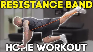 12 Minute Full Body Toning Resistance Band Workout - At Home