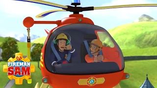 Fireman Sam US NEW Episodes - Best Helicopter Rescues | Season10 🚒 🔥