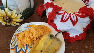 Authentic Chiles Rellenos