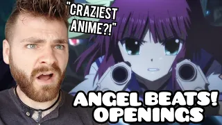 First Time Hearing 'ANGEL BEATS!' Openings & Endings | ANIME REACTION