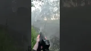 Ukrainian troops ambush Russian truck