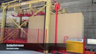 Schermesser - Cooling line - Storage line - Sanding line