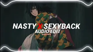 nasty x sexyback - ayesha erotica, justin timberlake [edit audio]