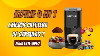 ❗️ MEJOR CAFETERA DE CÁPSULAS 2023 : KOTLIE 4 EN 1 | MIRA ESTE VIDEO ANTES DE COMPRAR!
