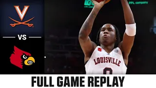 Virginia vs. Louisville Full Game Replay | 2023-24 ACC Men’s Basketball