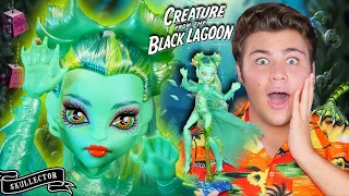 Creature from the Black Lagoon Monster High Skullector unboxing and review