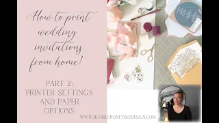 How to DIY wedding invitations on a budget - Part 2