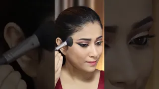 Step By Step Self Bridal Makeup😍❤️ | #shorts | SUGAR Cosmetics