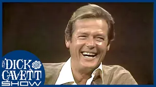 Roger Moore Likes To Joke On Set | The Dick Cavett Show