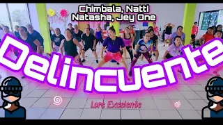 ZUMBA  DELINCUENTE - Chimbala - Natti Natasha - Jey One