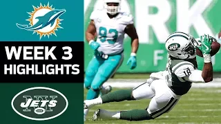 Dolphins vs. Jets | NFL Week 3 Game Highlights