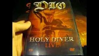 DIO Holy Diver Live DVD (US edition) Unpackaging