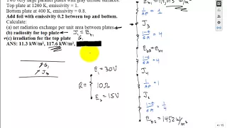 Thermal radiation exchange 3