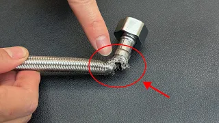 鋼絲軟管斷了怎麼接？教你一招，3分鐘完美接好，用著跟新的一樣，更牢固耐 用Repair Pro:Mastering the Art of Fixing a Broken Steel Wire Hose