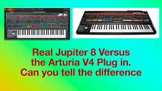 Real Jupiter 8 vs Arturia Plug in. Difficult to hear the difference?
