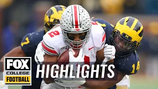 No. 1 Ohio State handles No. 13 Michigan easily behind J.K. Dobbins' 4 TDs | HIGHLIGHTS | CFB ON FOX