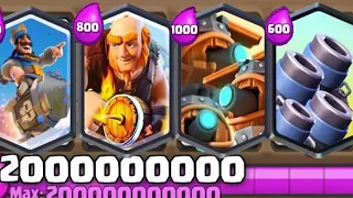 omg. CLASH ROYALE PRIVATE SERVER WITH AWSOME new Cards!