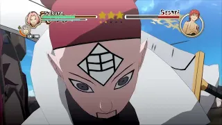 naruto storm 2 | sakura vs sasori boss fight | xbox series s