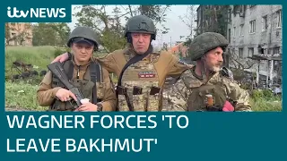Yevgeny Prigozhin: Wagner boss says his forces are handing control of Bakhmut to Moscow | ITV News