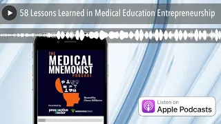 58 Lessons Learned in Medical Education Entrepreneurship