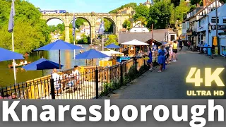 A walk through KNARESBOROUGH England