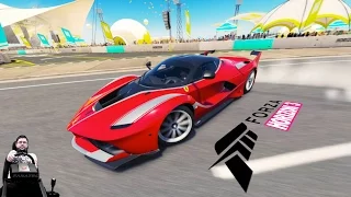 Гипер-сумасшествие Ferrari FXX K - Forza Horizon 3 на руле Fanatec CSL Elite