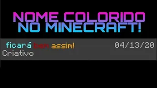 Como colocar nome colorido nos seus mapas do Minecraft - Theodoro Gam3s