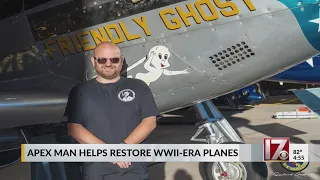 Apex man helps restore World War II-era planes