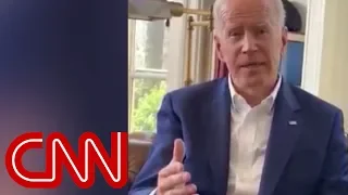 Watch Joe Biden's video statement on personal space