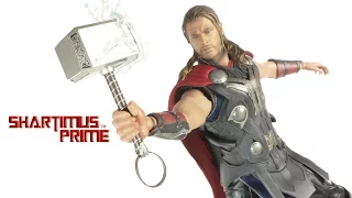 Hot Toys Thor Marvel's Avengers Age of Ultron Movie Masterpiece 1:6 Action Figure Review