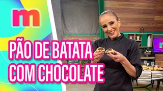 Aprenda a fazer um PÃO DE BATATA COM CHOCOLATE - Mulheres (19/03/2024)