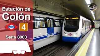 Circulaciones por la estación de Colón | Metro de Madrid