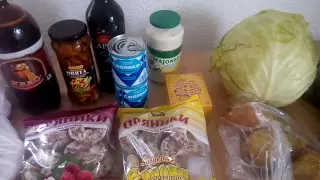 Закупка на 77 евро из русского магазина Mix Markt