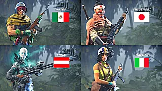 Cod: Vanguard - Operators Speak their Native Languages