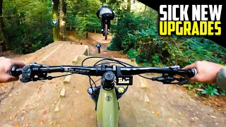 CUSTOM E-BIKE UPGRADES FOR MY FAVOURITE JUMP LINE!!