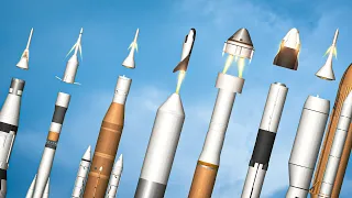 Ultimate Rocket Abort Compilation (SFS Animation)