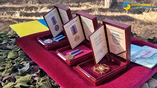 Бійці 103 бригади тероборони ЗСУ отримали нагороди за підписом президента України
