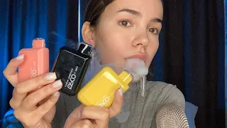 АСМР Вейп Пробуем Подики Beco 💨 ASMR Vaping / Cloud Therapy