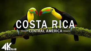 FLYING OVER COSTA RICA (4K UHD) - Relaxing Music Along With Beautiful Nature Videos - 4K Video HD