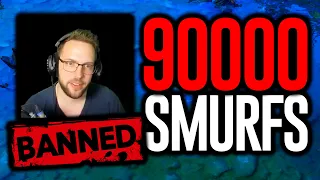 Valve bans 90K SMURF accounts and this was the dota2 streamers reaction...